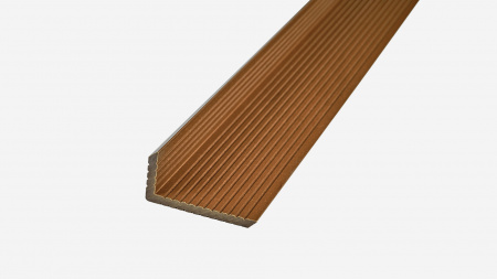 Угол торцевой Варяжский Композит 3000x70x35 мм, Дуб
