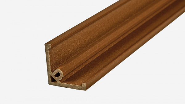 Профиль угловой Groentec 3000x50x50 мм, Дуб