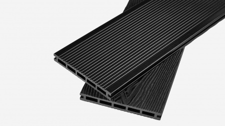 Террасная доска Groentec 4000x150x18 мм, Антрацит