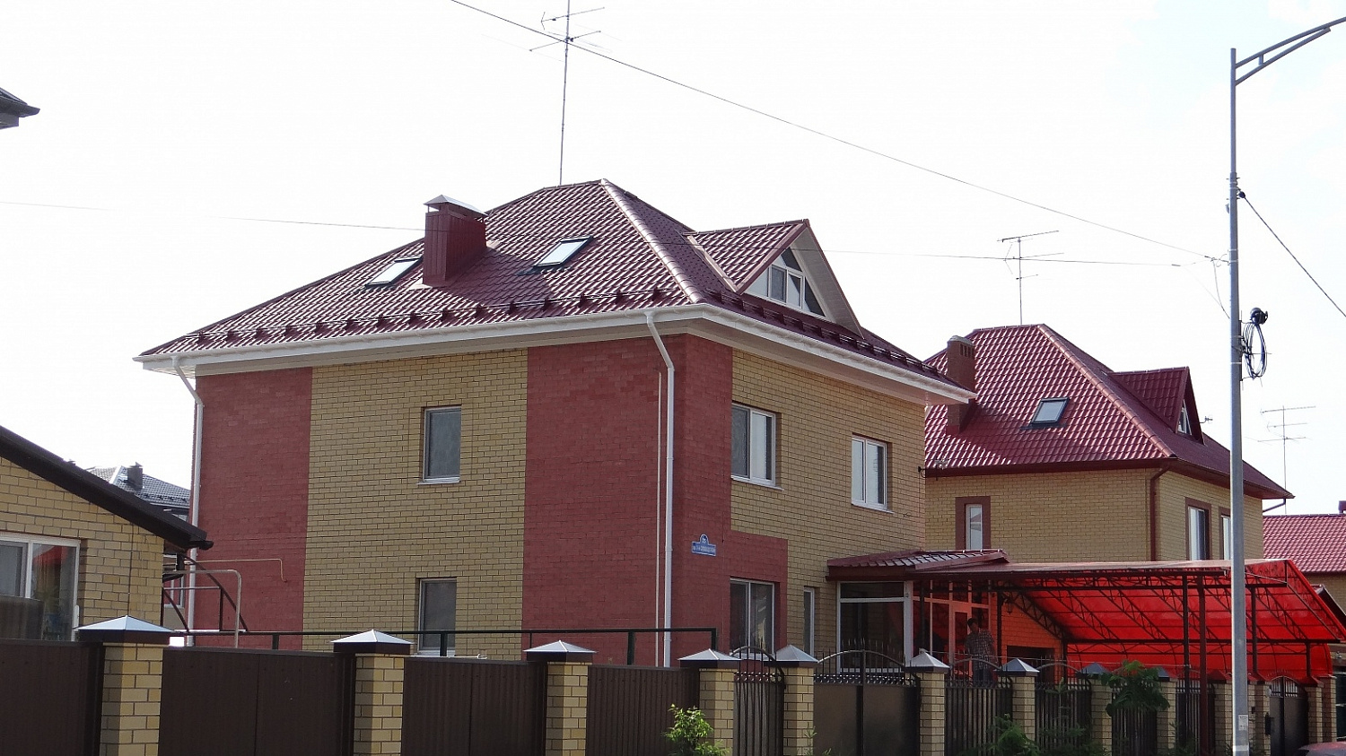 Труба водосточная 1 м Docke LUX, пломбир